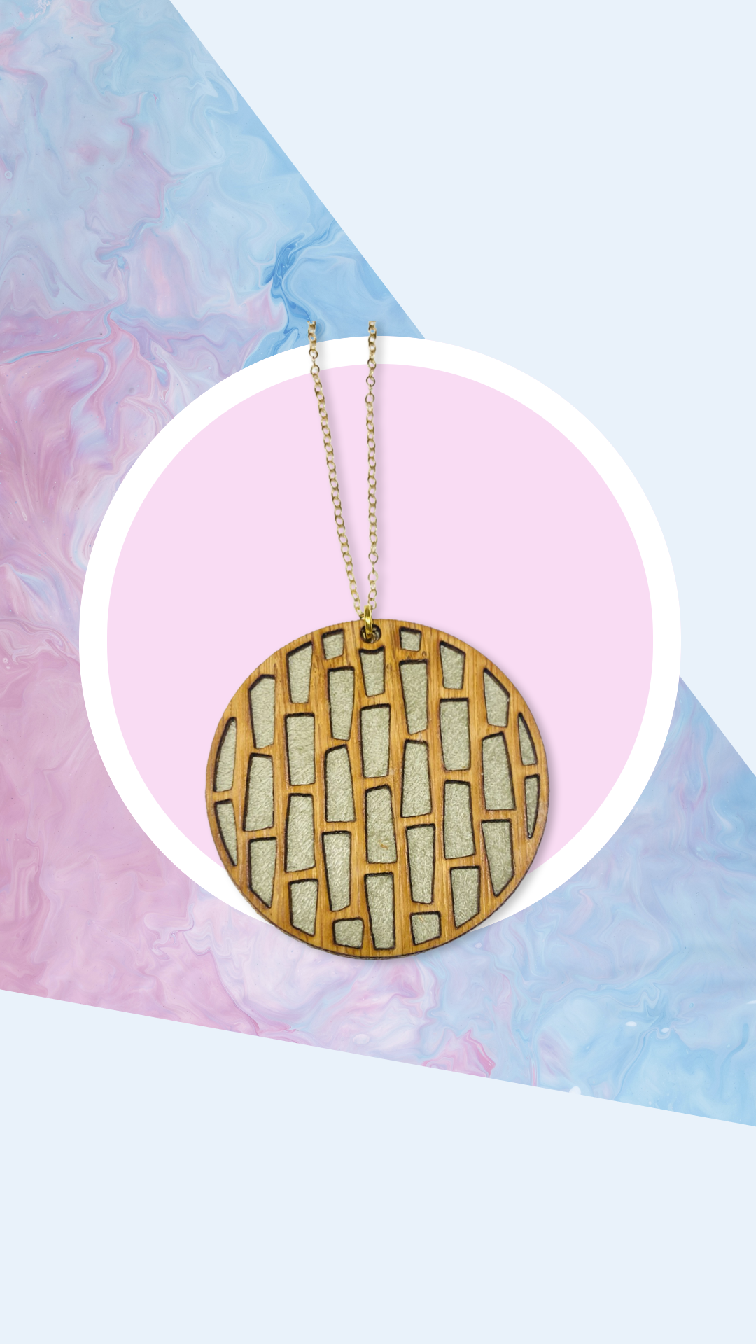 Elegant Bamboo pendant