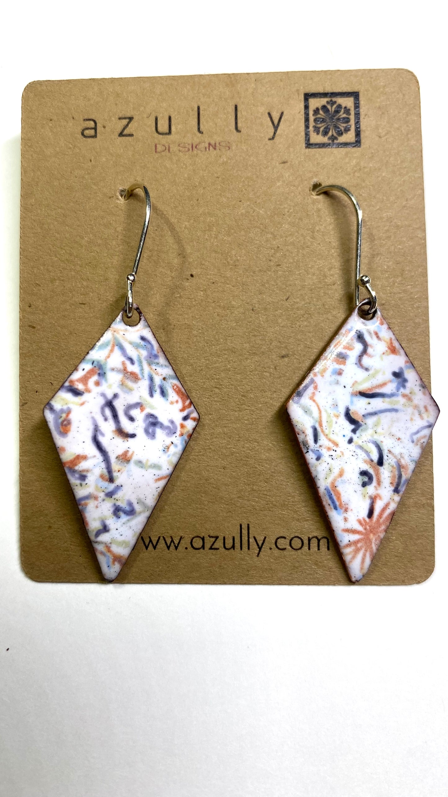 Enameled Otomi Earrings