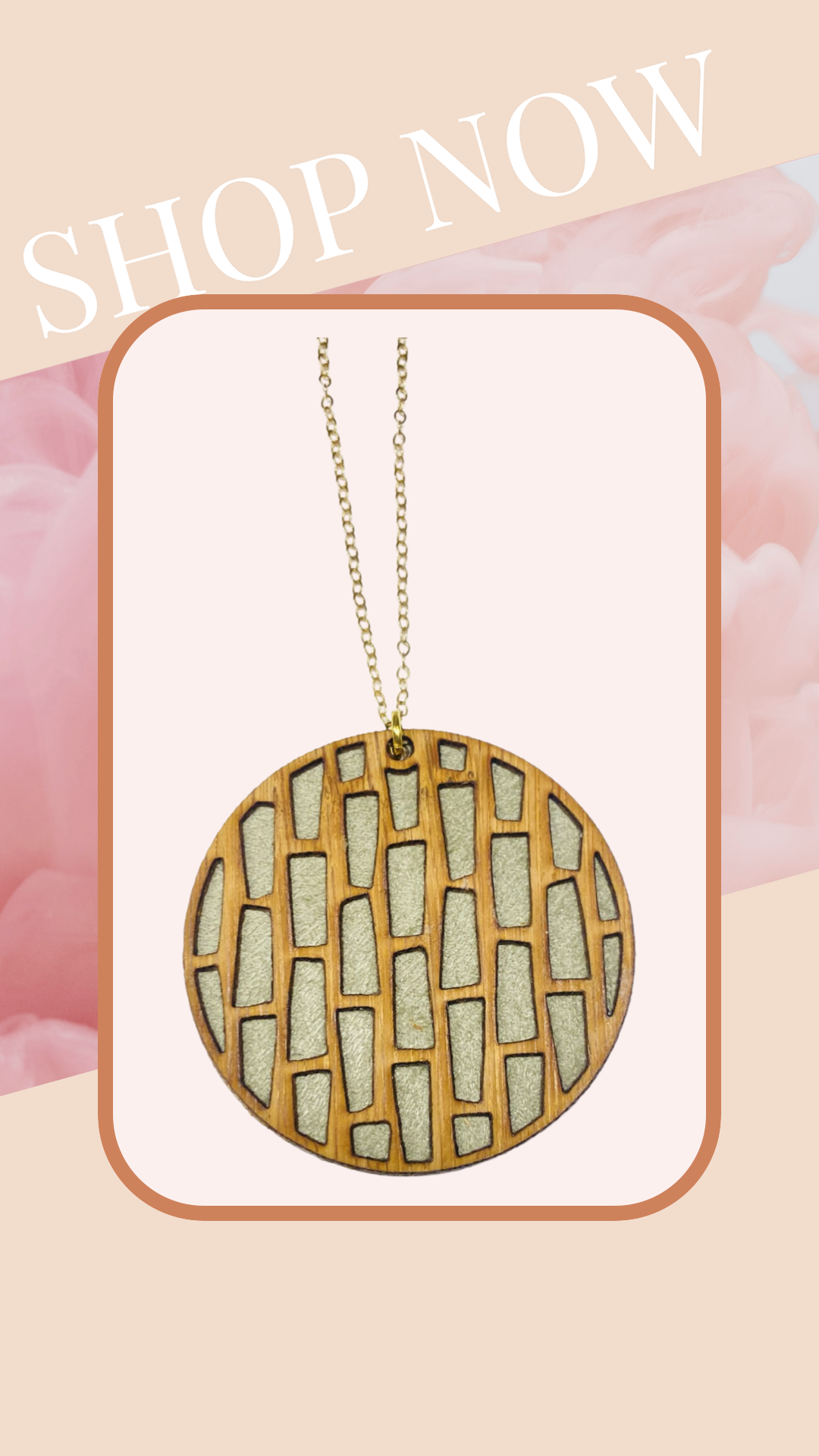 Elegant Bamboo pendant