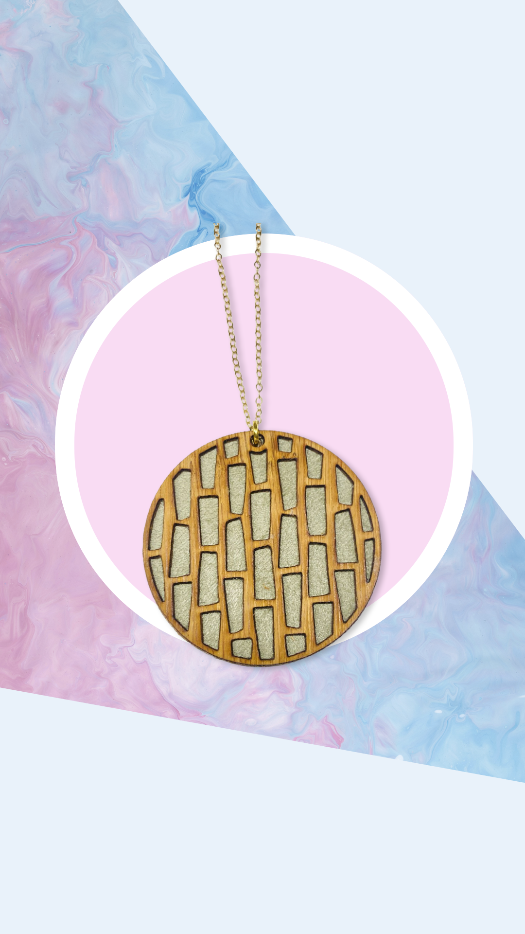 Elegant Bamboo pendant